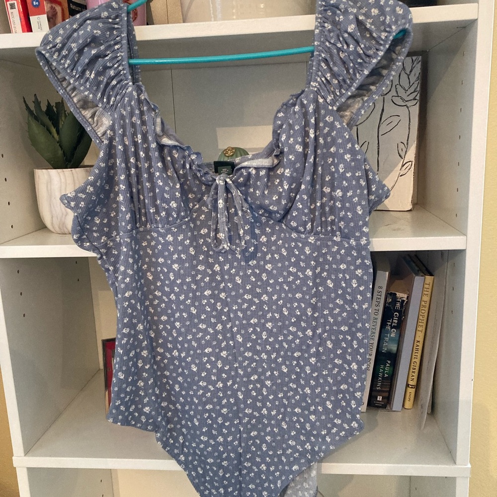 Floral body suit